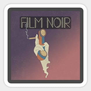 Film Noir Sticker